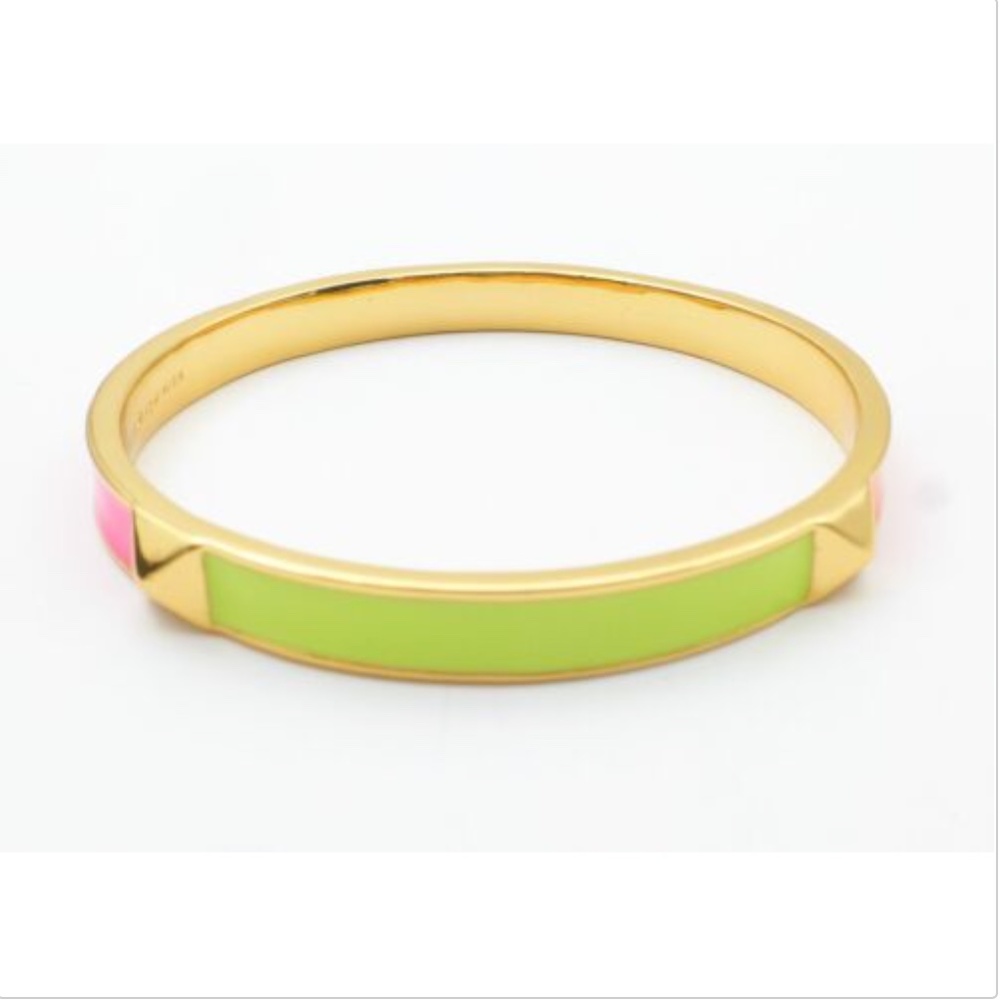 Kate Spade | Multi Colored Skinny Gold Bangle